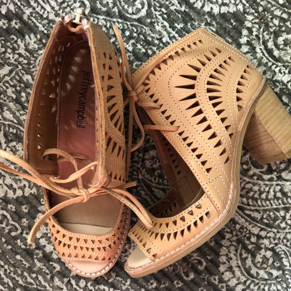 Jeffrey Campbell Heeled Sandal - Picture 1 of 7